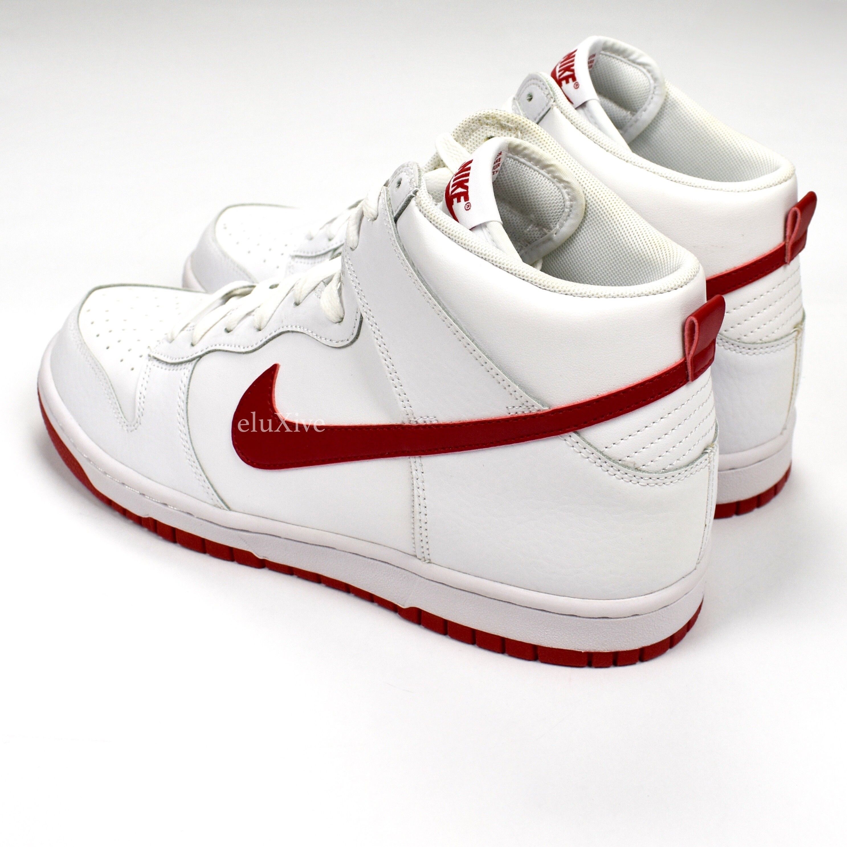 Nike Dunk High White Gym Red Classic 2017 DS - 6