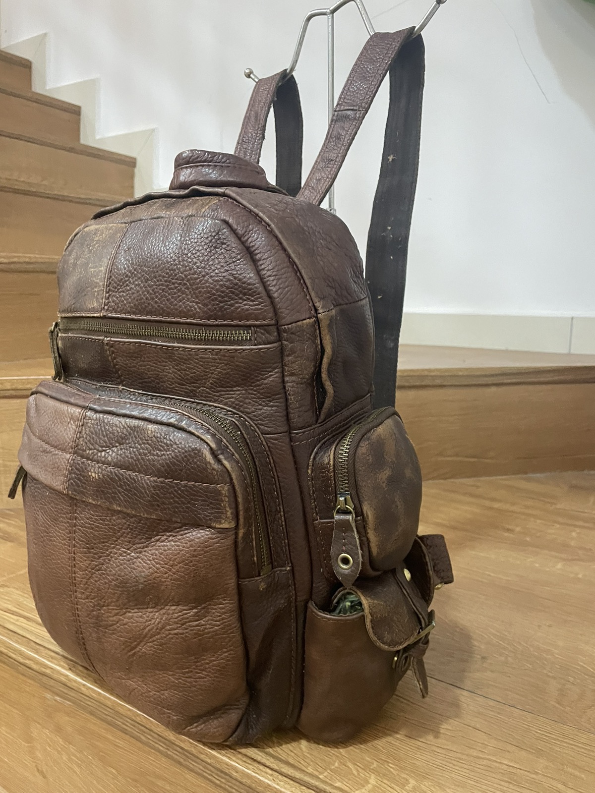 Custom - Authentic BACKPACK Genuine Leather - 3