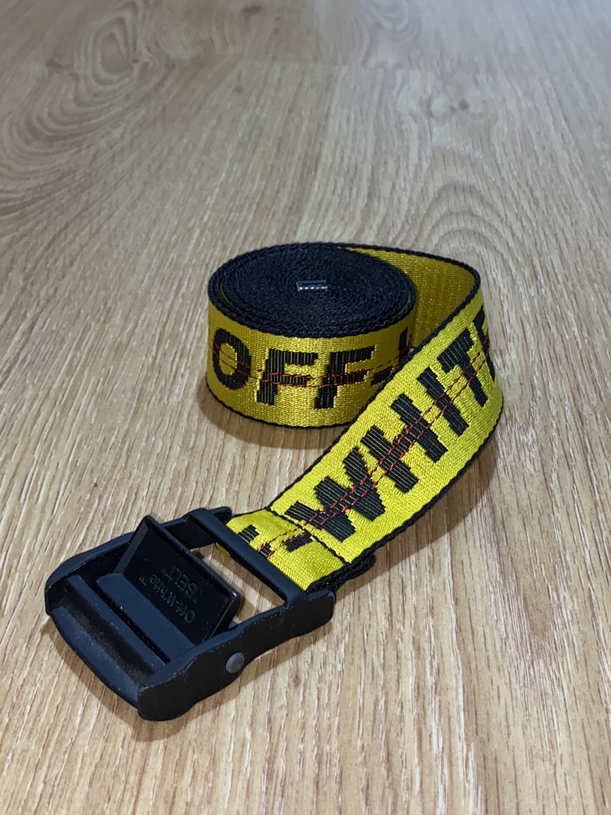 Off White belt yellow - 2