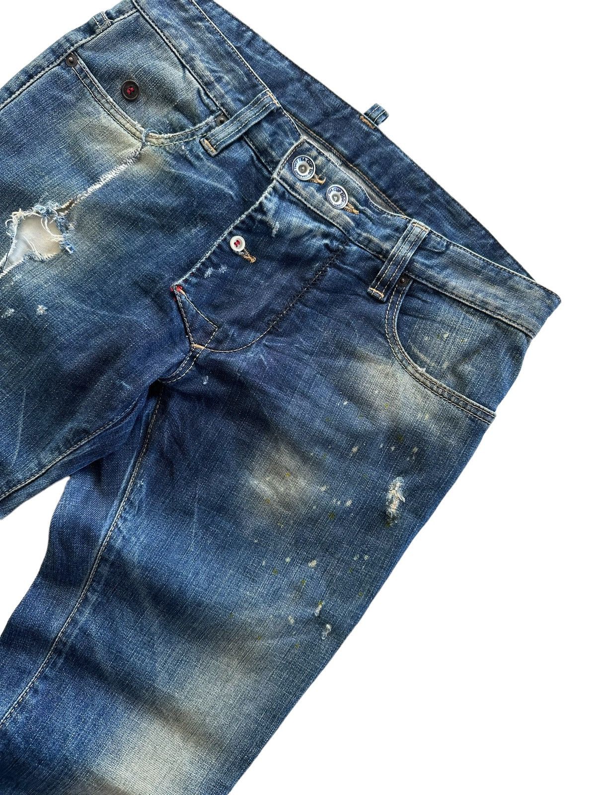 Dsquared2 Distressed Denim Jeans - 2