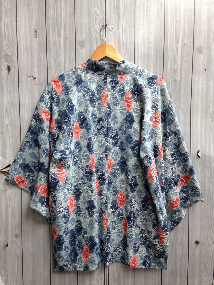 Japanese Classic Script - Japanese Kimono Abstract Pattern Classic Floral - 5