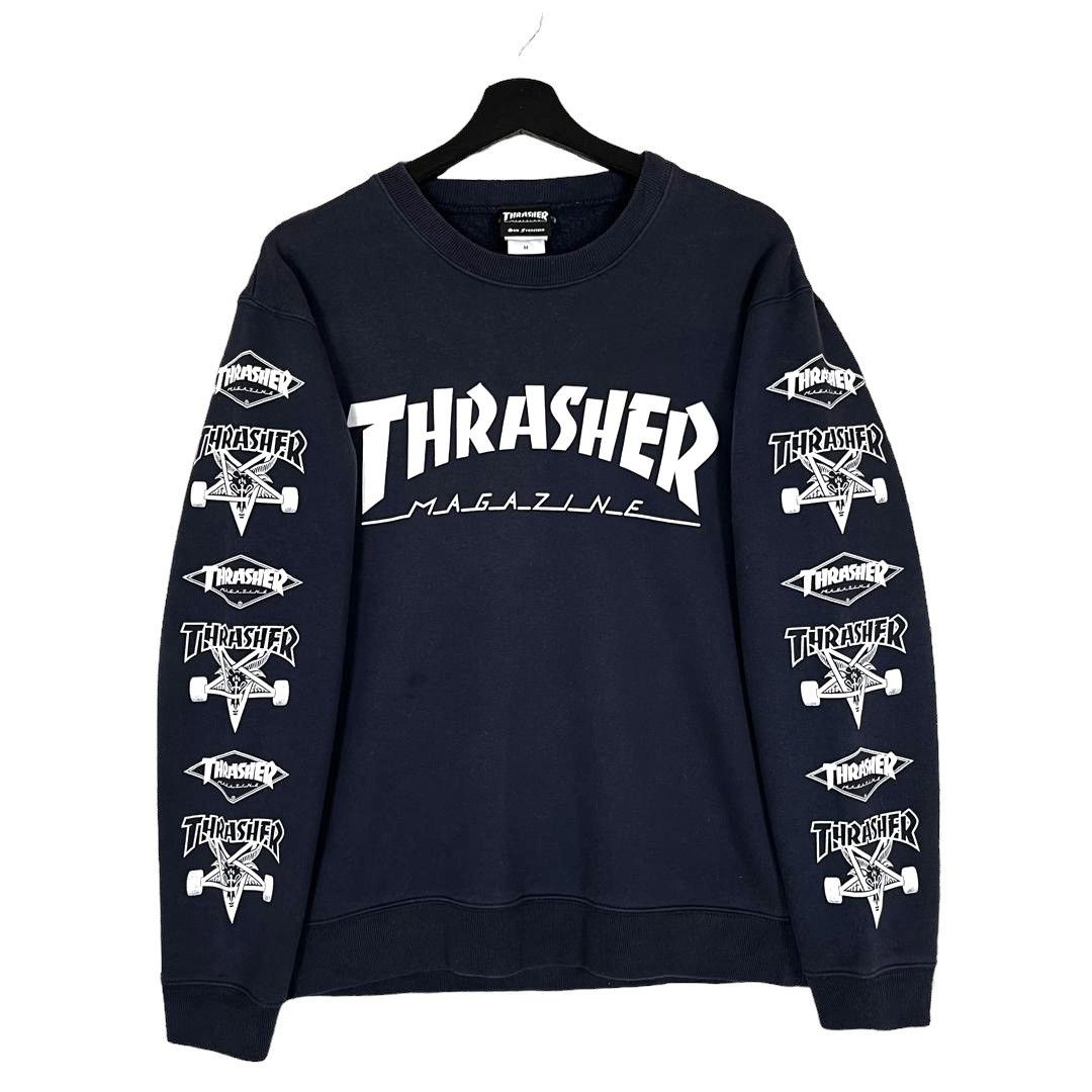 Vintage Thrasher Magazine SanFrancisco Skate Goat Sweatshirt - 1