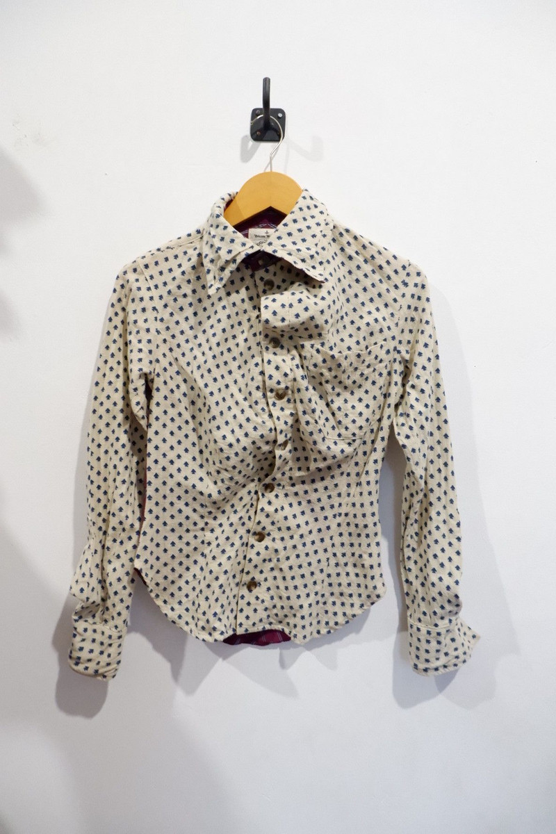Vivienne Westwood Drunken Patchwork Shirts - 1