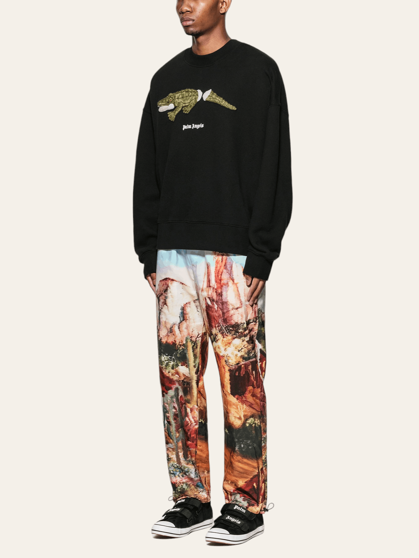Archival Clothing - Fast Deals🔥 Authentic Palm Angles Overprint Canyon Pants - 1