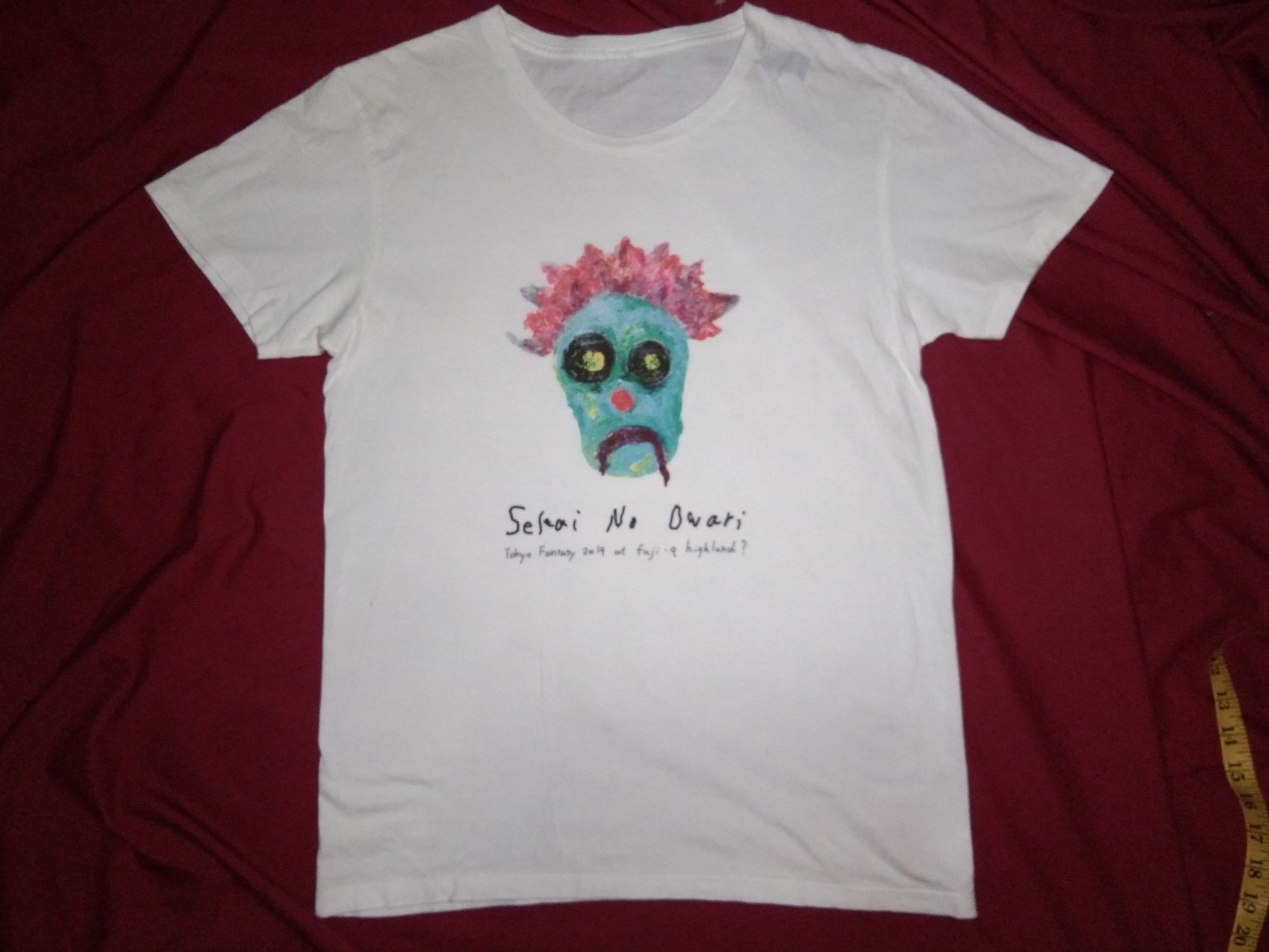 Japanese Brand - Sekai No Owari Tokyo Fantasy 2014 Tour tshirt jpop band - 2