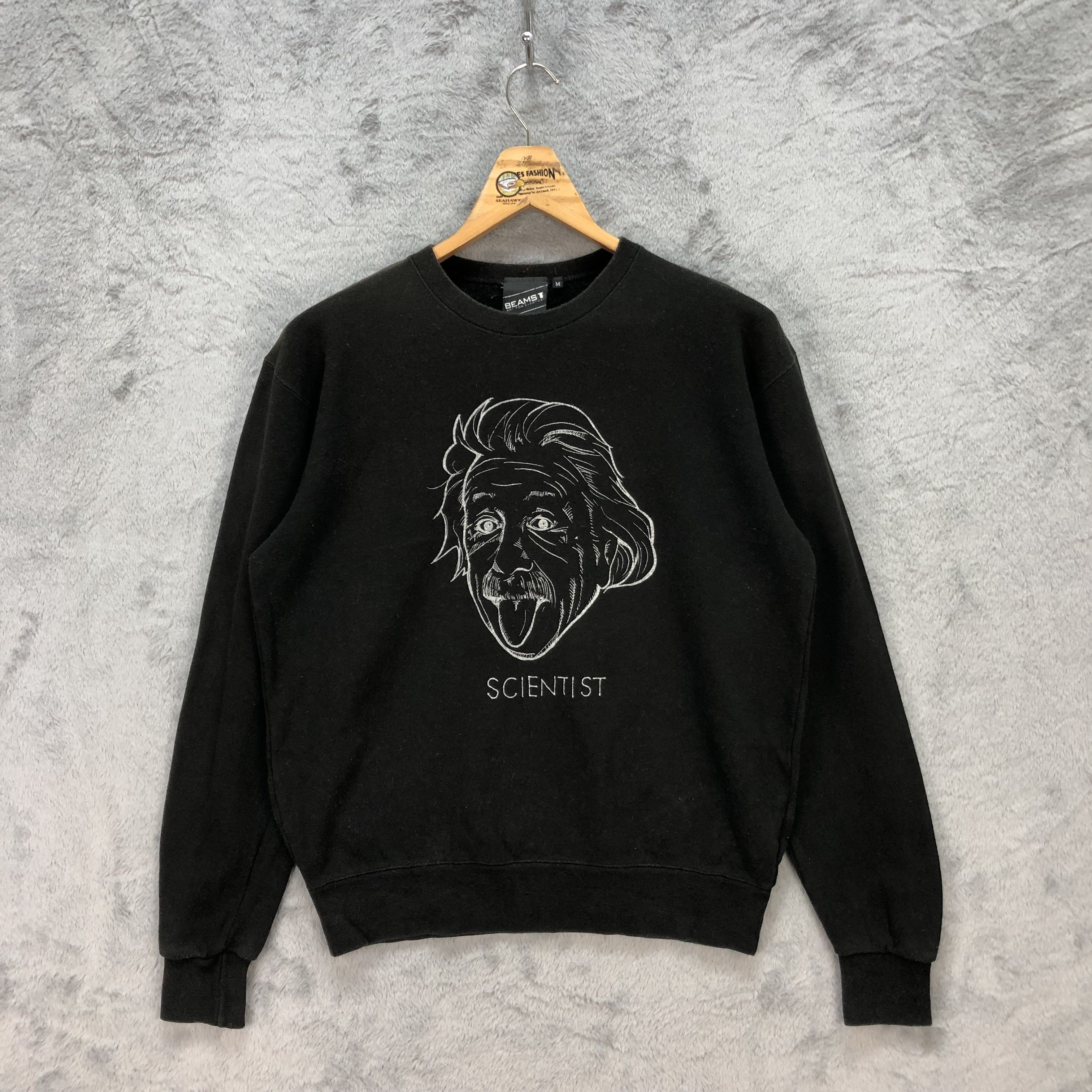 Beams Albert Einstein Theory Of Relativity Sweater #1060-43 - 1