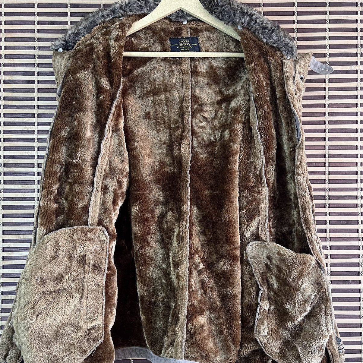 Vintage - Original Handmade Jacket Baffy B3 Type With Fur - 10