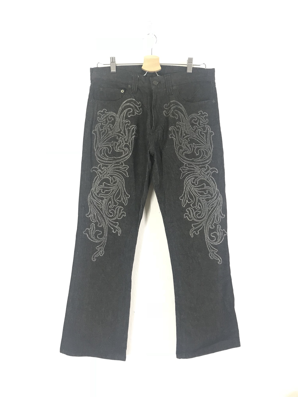 Yasuyuki Ishii - Archive Yoshiyuki konishi Japanese Motif Printed Jeans