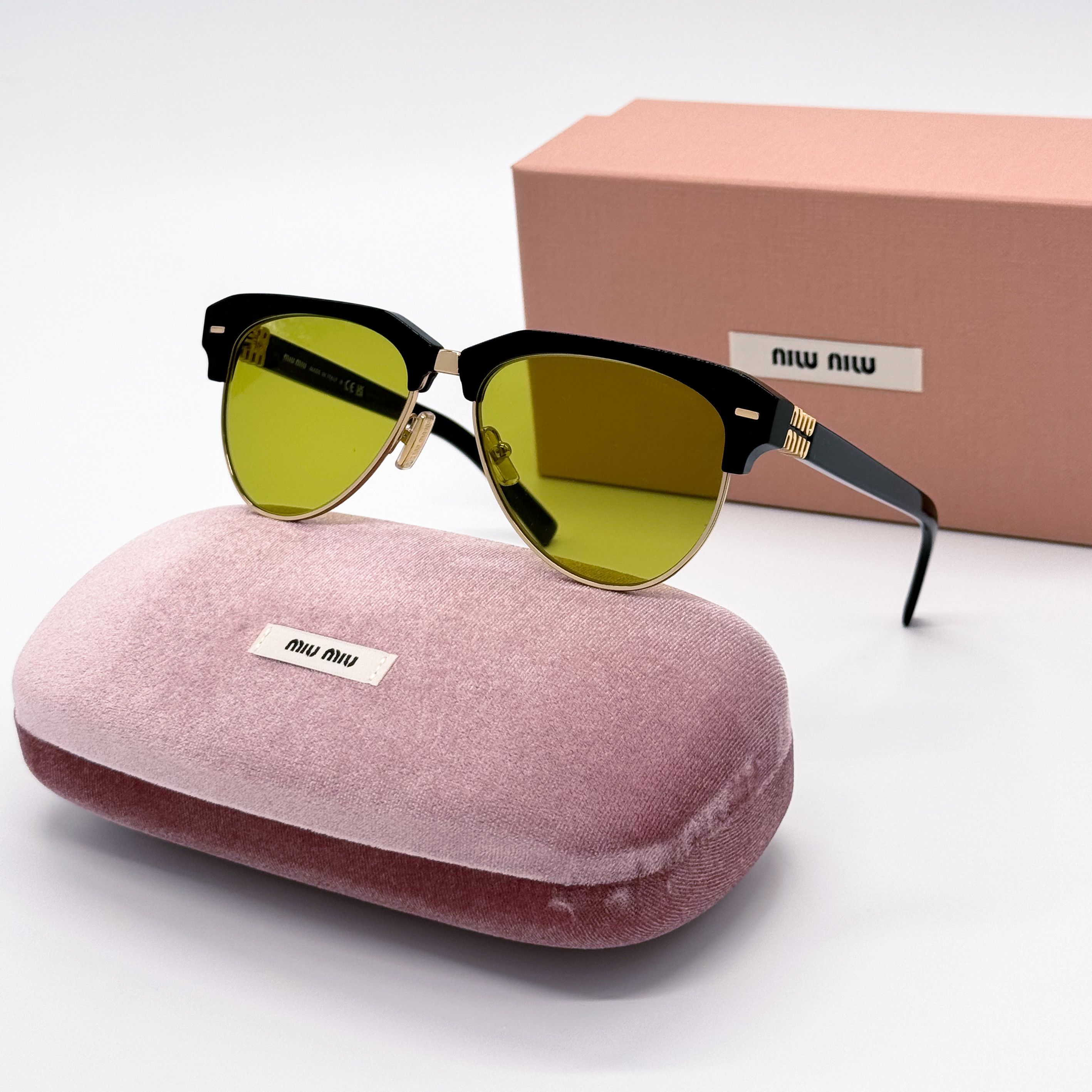 NEW MIU MIU SMU 09Z 1AB07O SUNGLASSES MU09ZS 1AB07O MIU MIU - 1