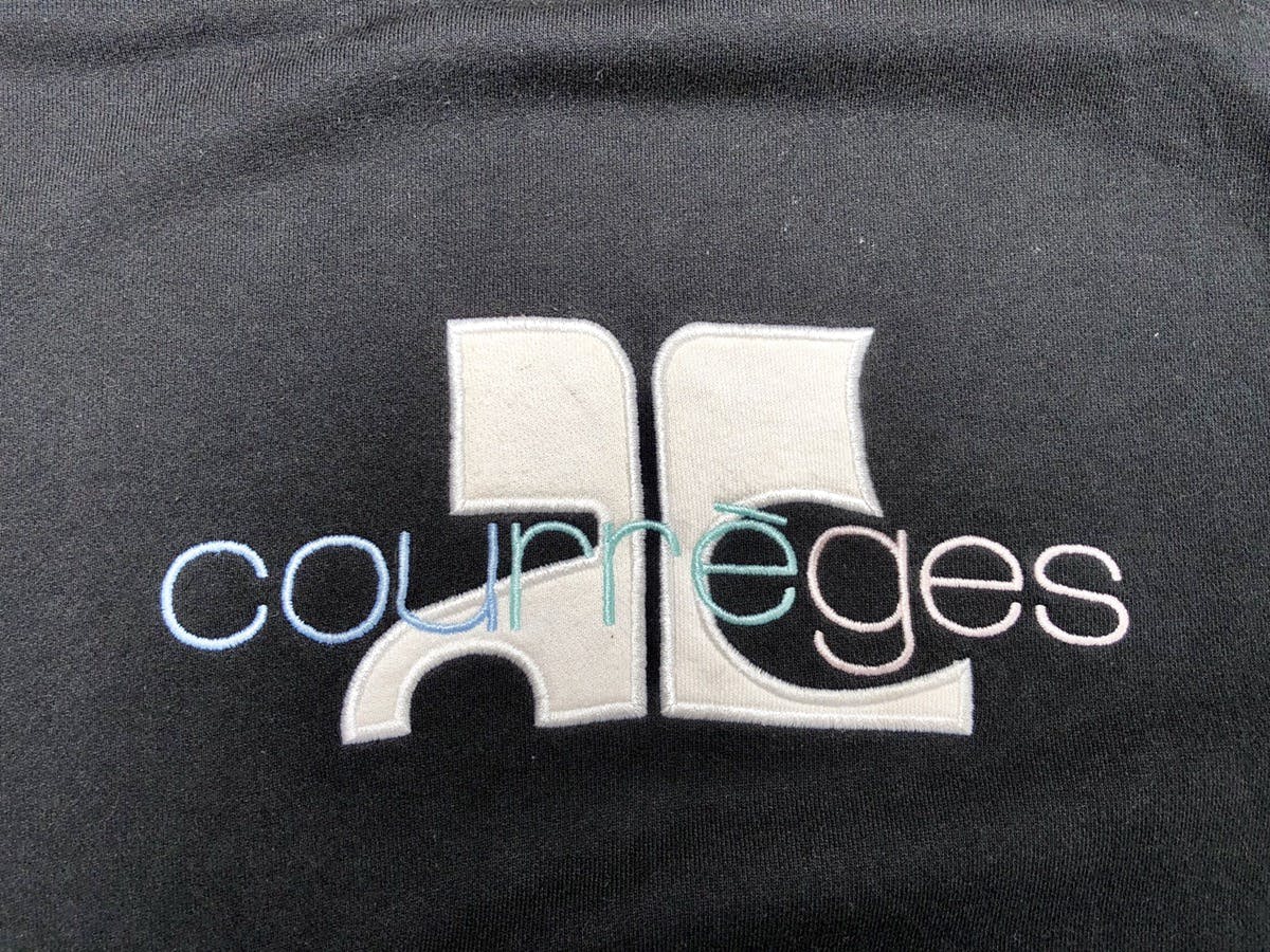 Courreges Embroidered Logo Sweatshirt - 5