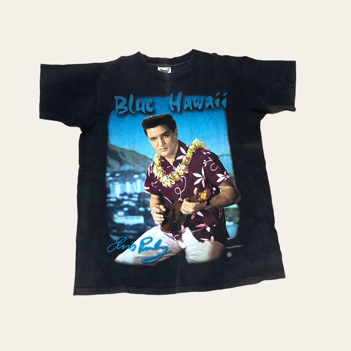 Vintage - Vintage Elvis Presley Blue Hawaii Film Movie T-Shirt - 1