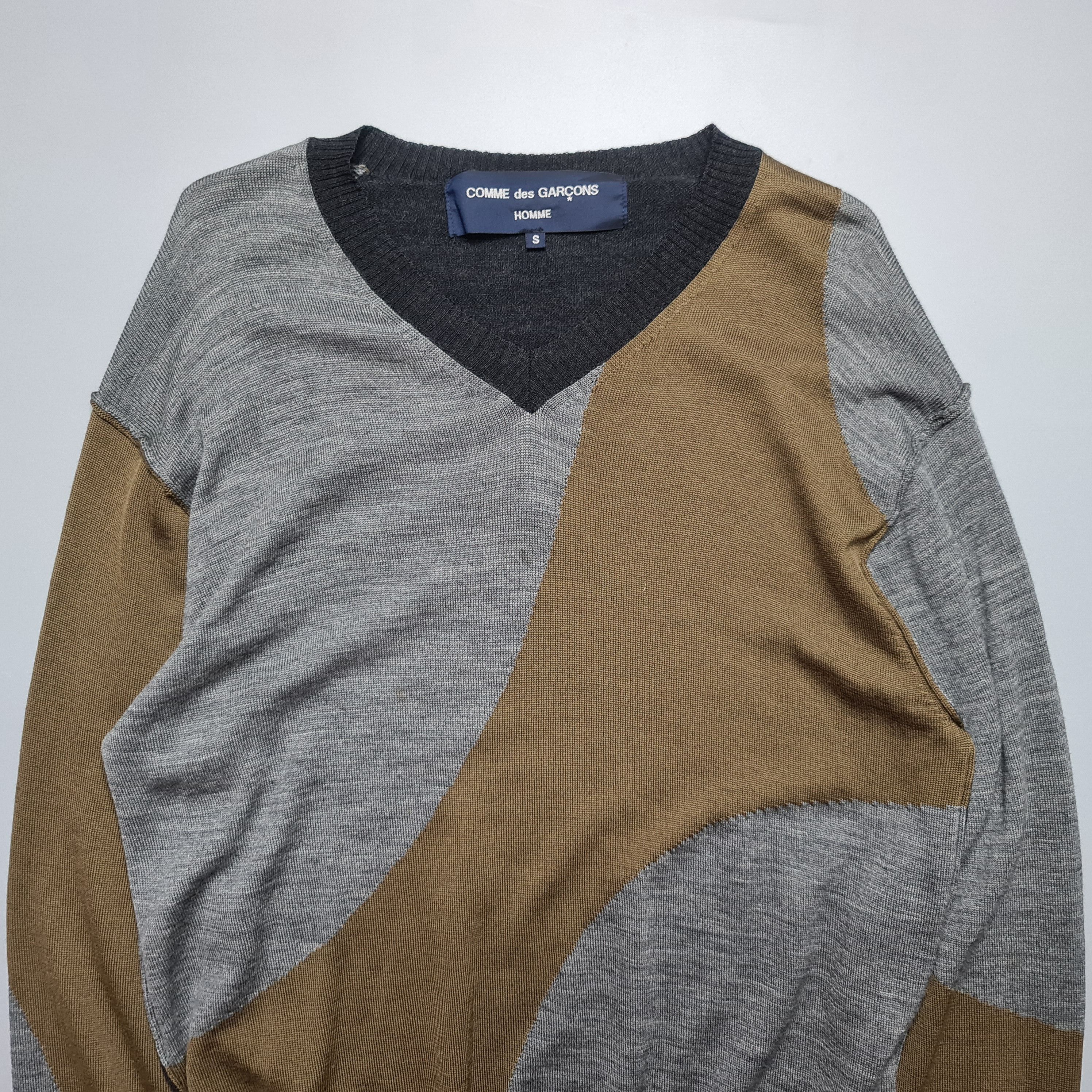 Comme Des Garcons Homme - AW07 Wool Sweater - 2