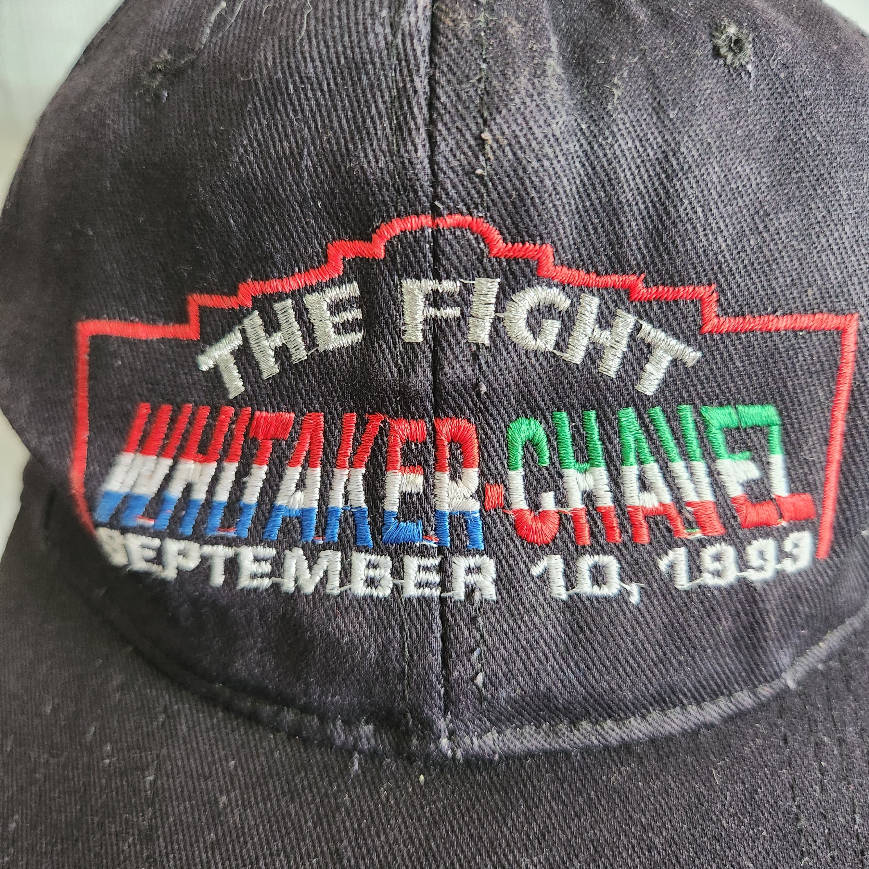 Vintage 1993 Whitaker Vs Chavez Snapback Cap - 8