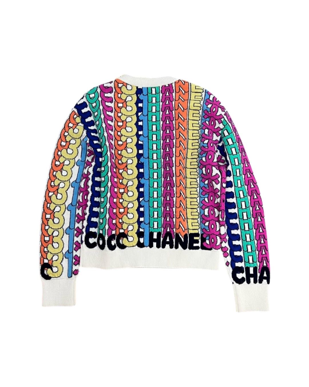 Rainbow logo cashmere sweater - 2