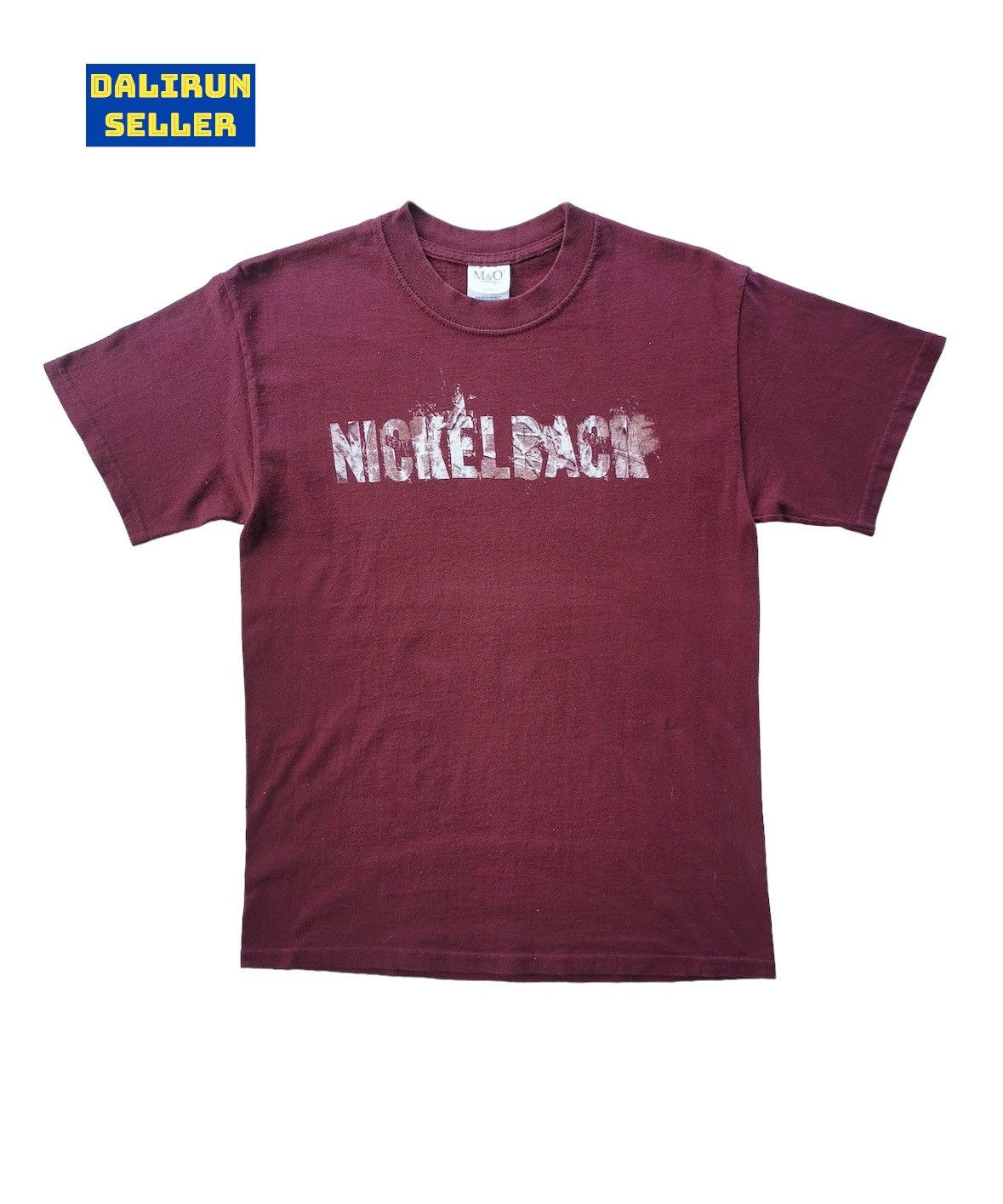 Vintage Nickelback Band Tshirt Silver Side Up Album Graphic - 1