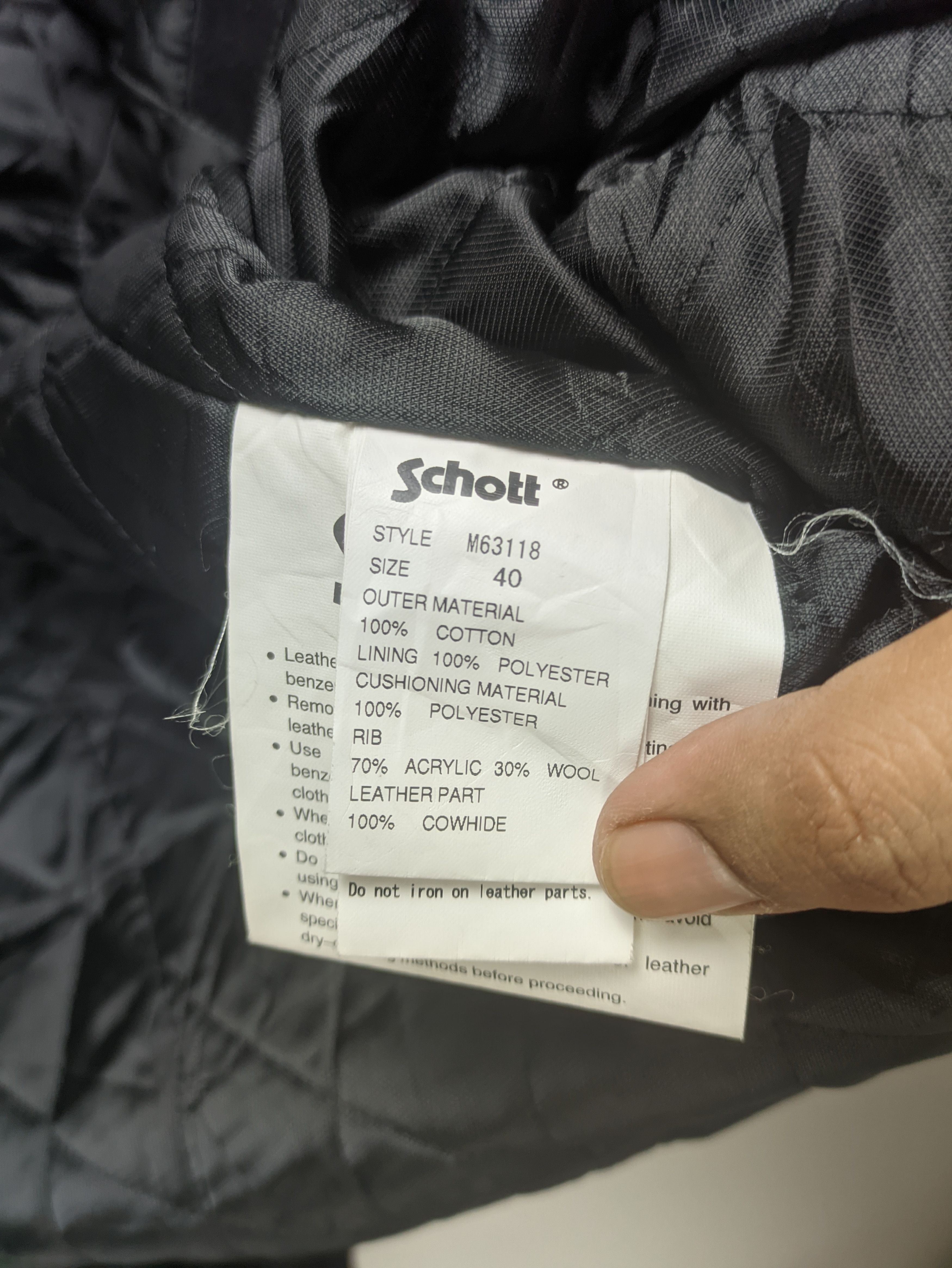 Steals🔥Schott U.S. 770N Mil Jacket Peacoat Wool - 4