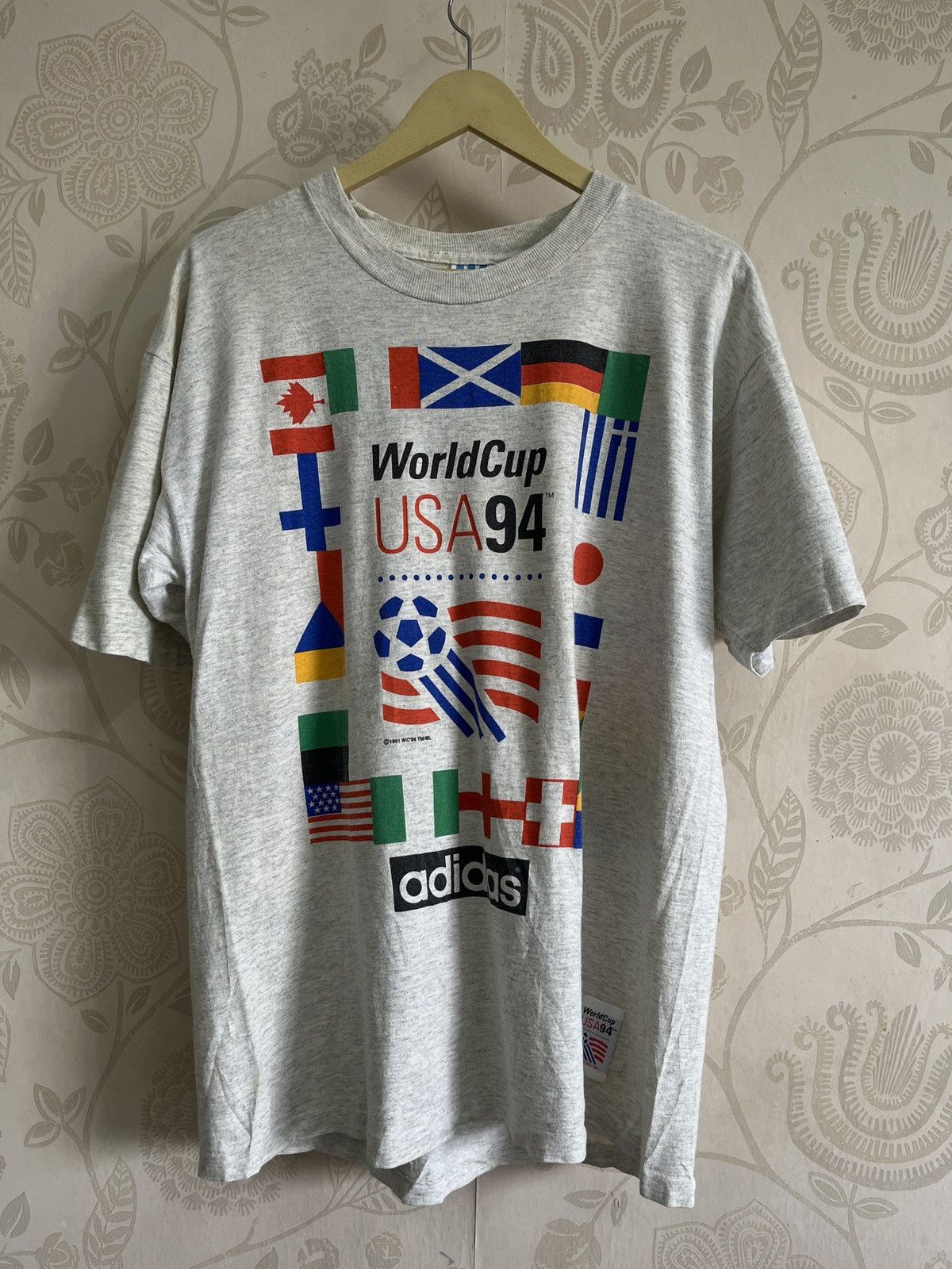 Vintage World Cup USA 94 TShirt Single Stitch - 3