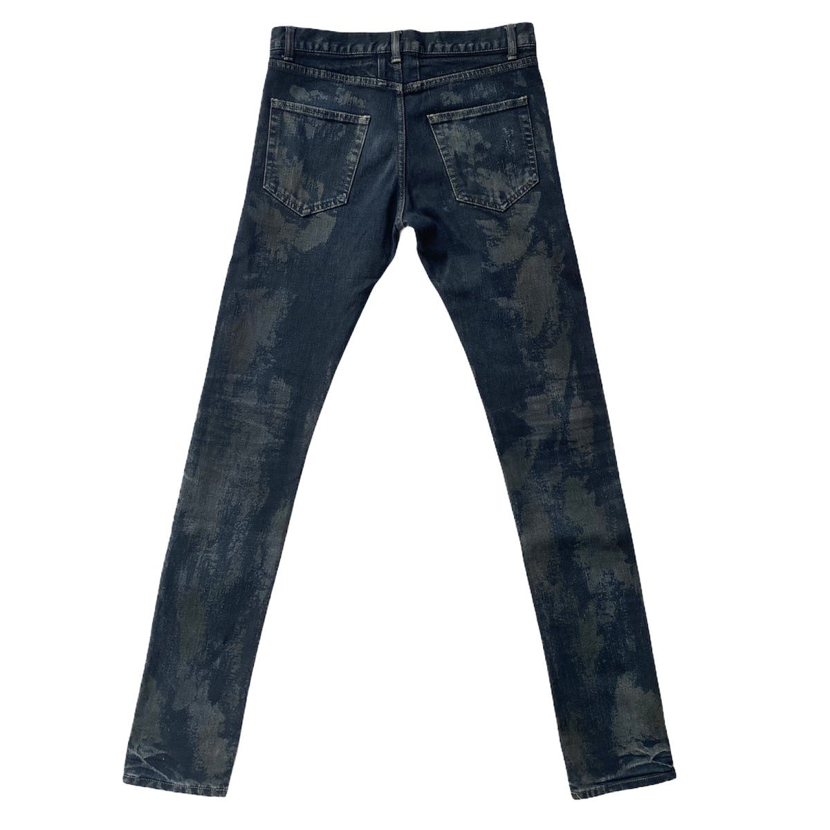 Fall13 Runway Oil Stain Jeans