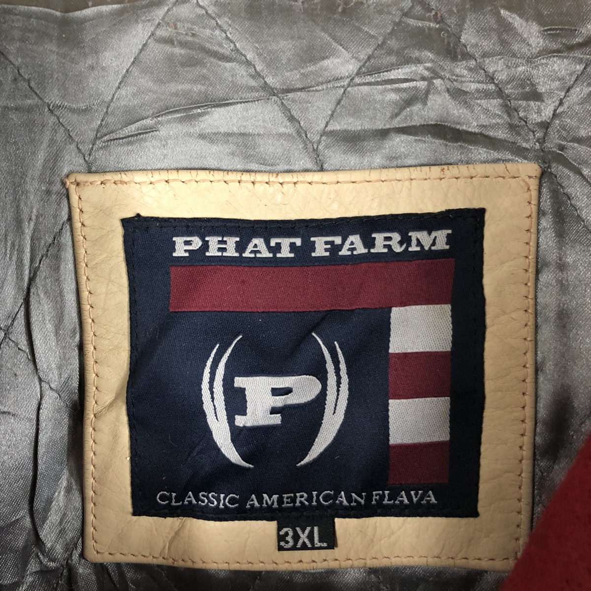 Phat Farm - ?RARE VINTAGE FHAT FARM WOOL VARSITY BOMBER JACKET