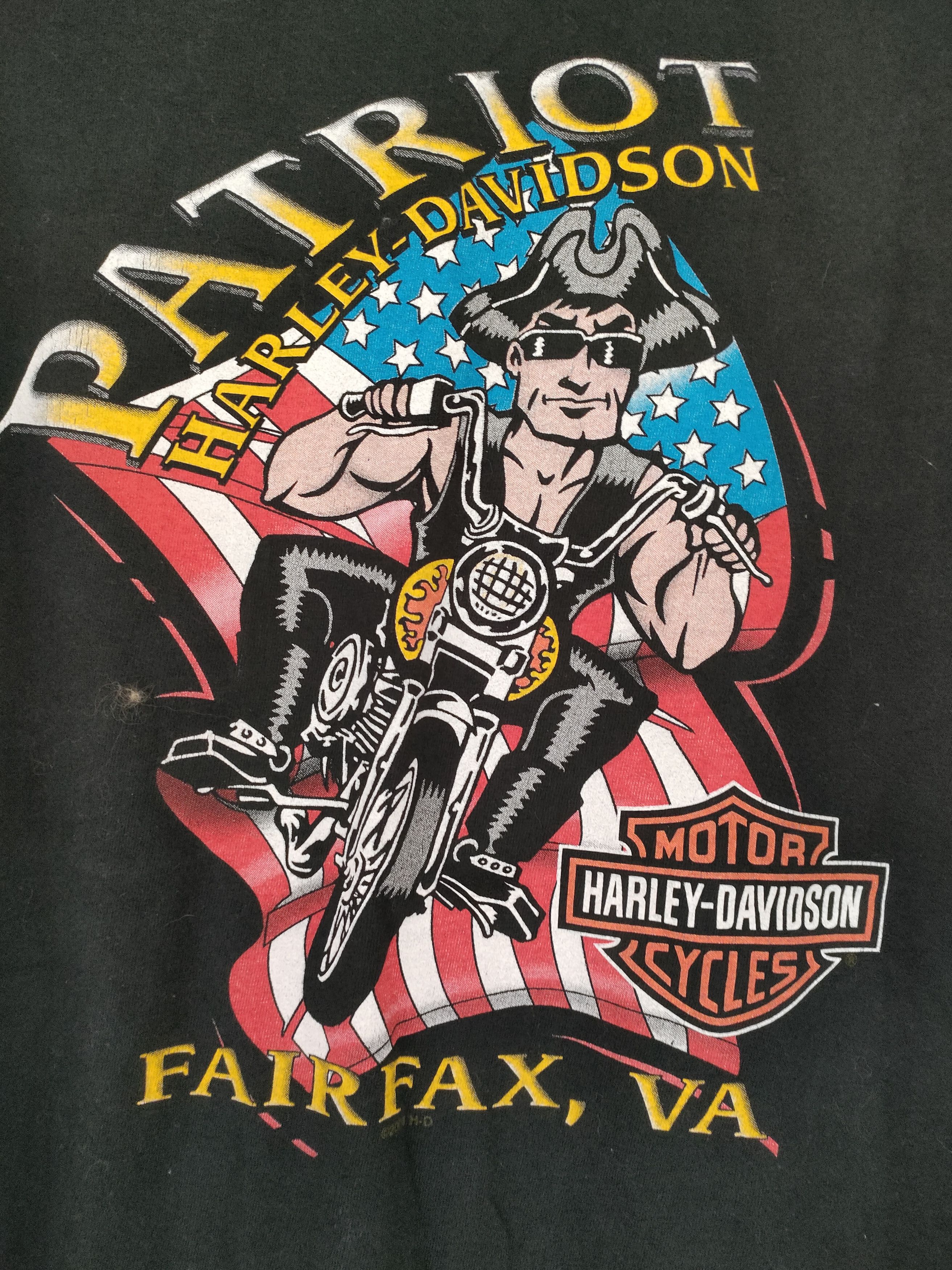 Vintage Harley Davidson pocket tee - 4
