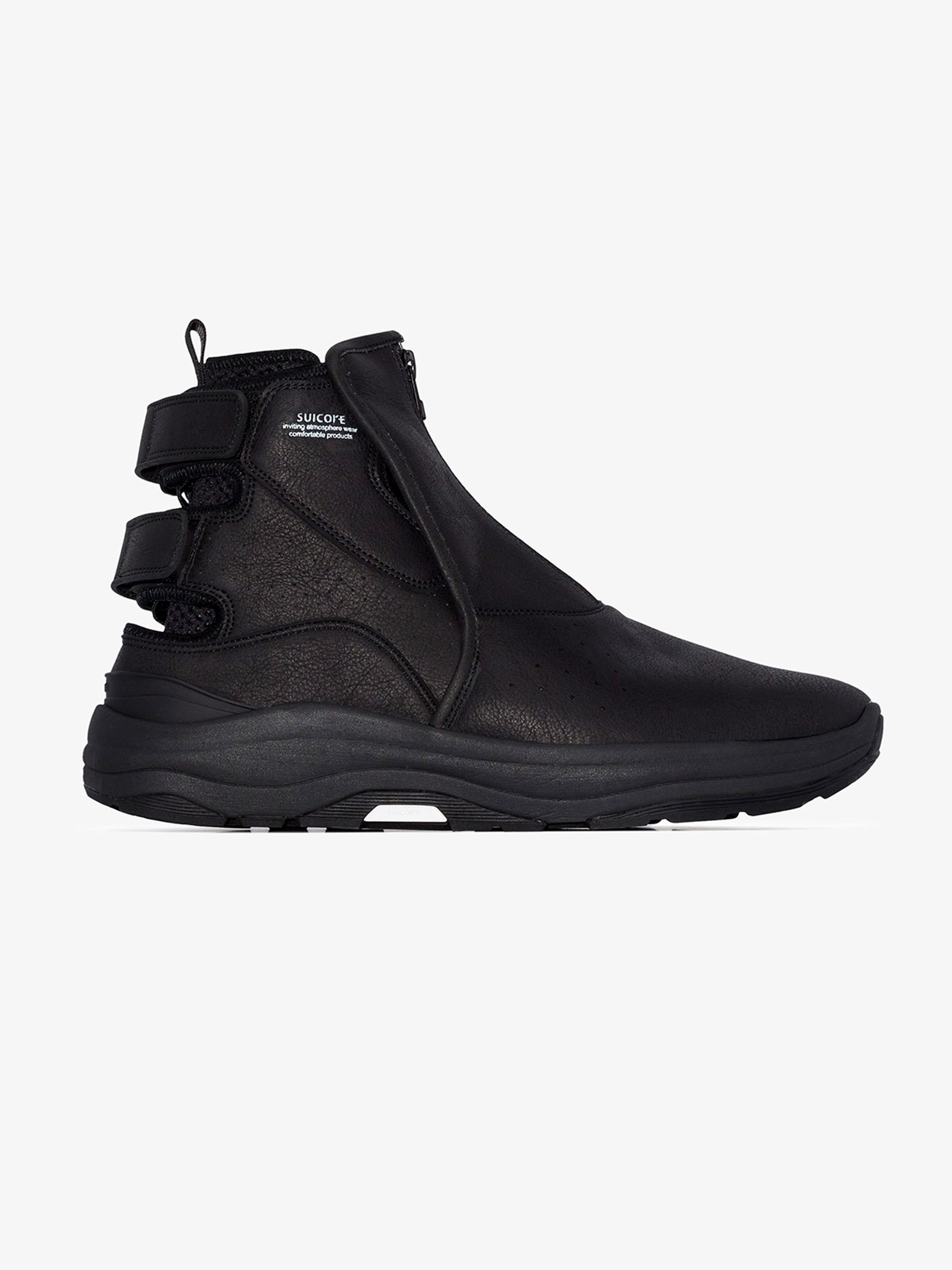 John Elliott x SUICOKE Black 'BUNO-JE' Zip Boot DS - 1