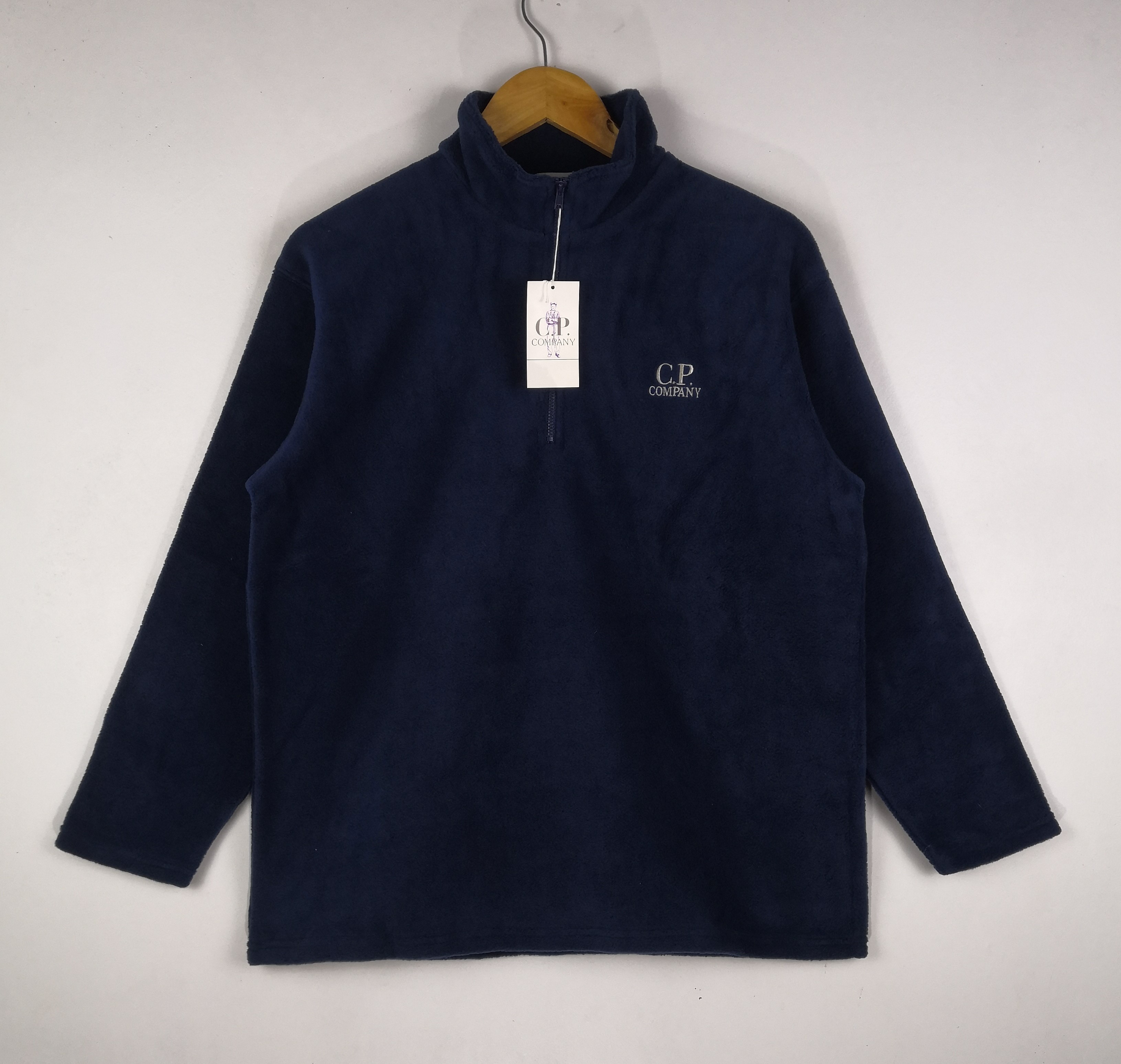 Vintage - Vintage 90s C. P. Company Sweater Fleece Jacket - 1