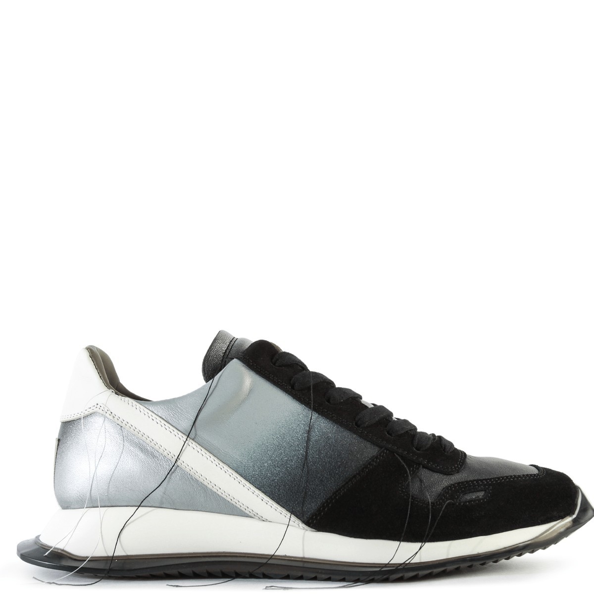 BNWT AW19 RICK OWENS "LARRY" NEW VINTAGE RUNNER LACE UP 44 - 1