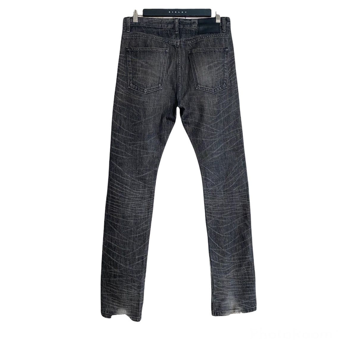 Lad Musician Black Denim Jeans Whisker 32x34 - 2