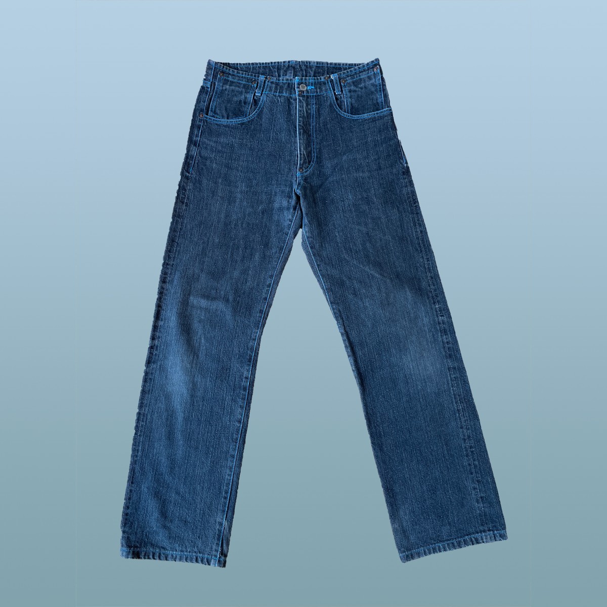 CDGH Contrast Stitch Selvedge Jeans - 1
