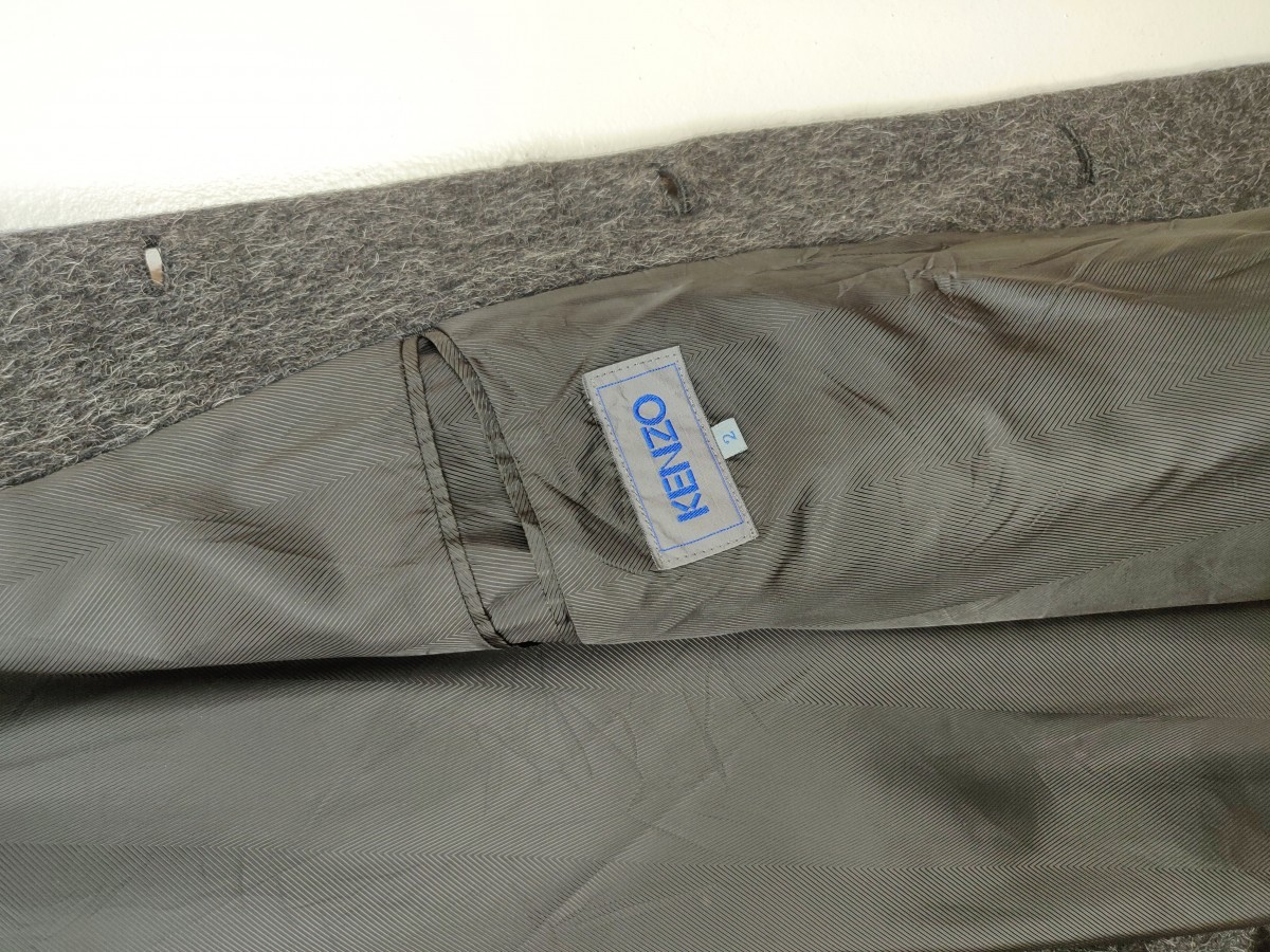 Archival Clothing - Archival Wool Long Coat Heavy Jacket - 8