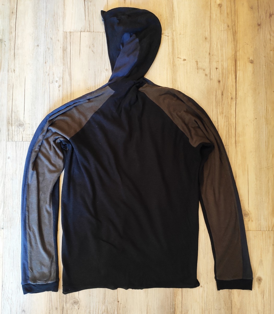 Volga Volga - Multilayer futuristic hoodie.Like Yohji Yamamoto hoodies - 4