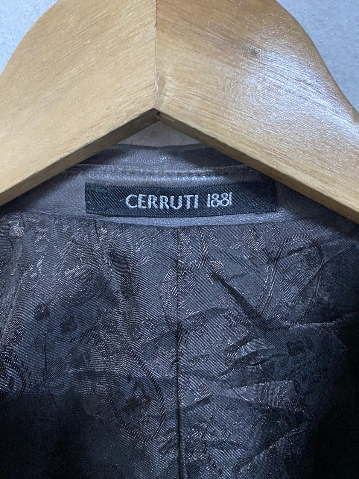 Cerruti 1881 Lambskin Leather Jacket - 8