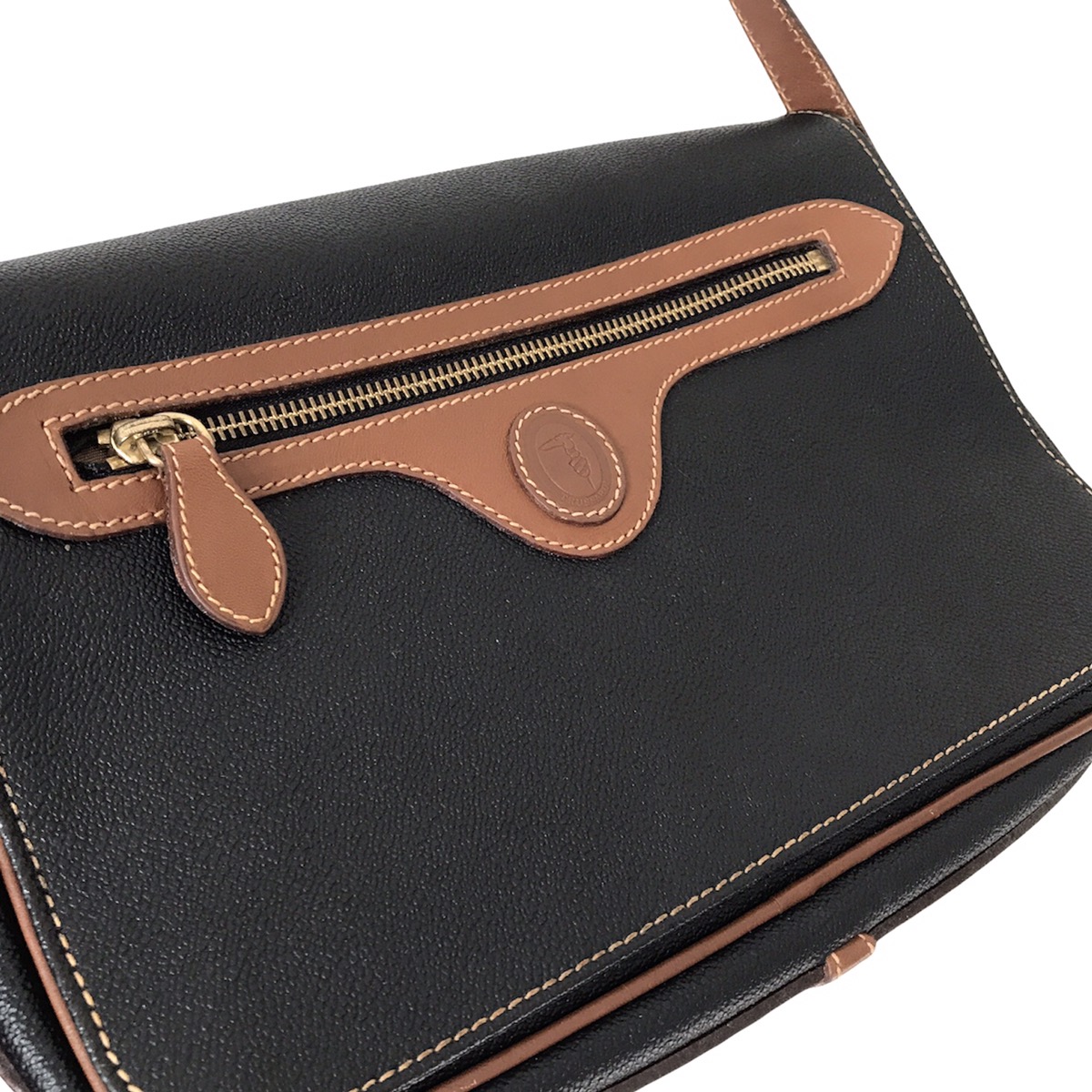 Vintage - Authentic Vintage Trussardi Italy Leather WMN Crossbody Bag - 4