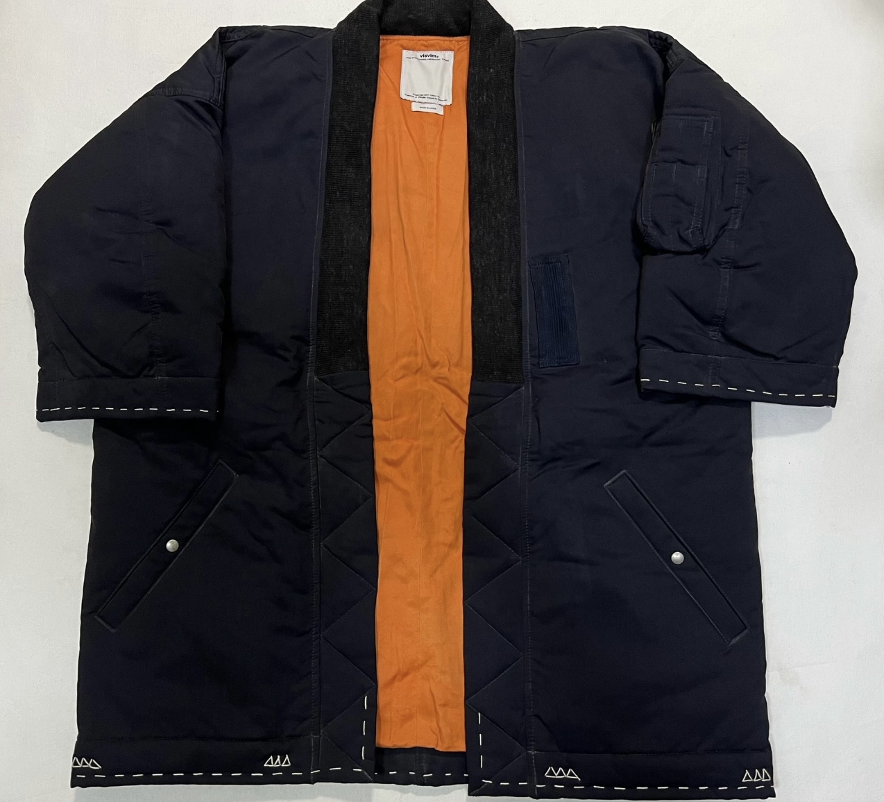 visvim Visvim 17aw sanjuro kimono down jkt | ubvintage | REVERSIBLE