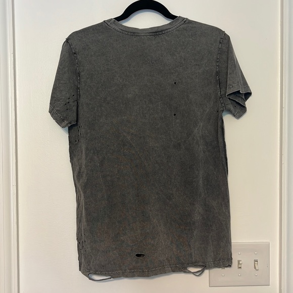 American Eagle Outfitters - AE *Don’t Ask Why” Distressed Sequin Detail Pocket Tee - 4