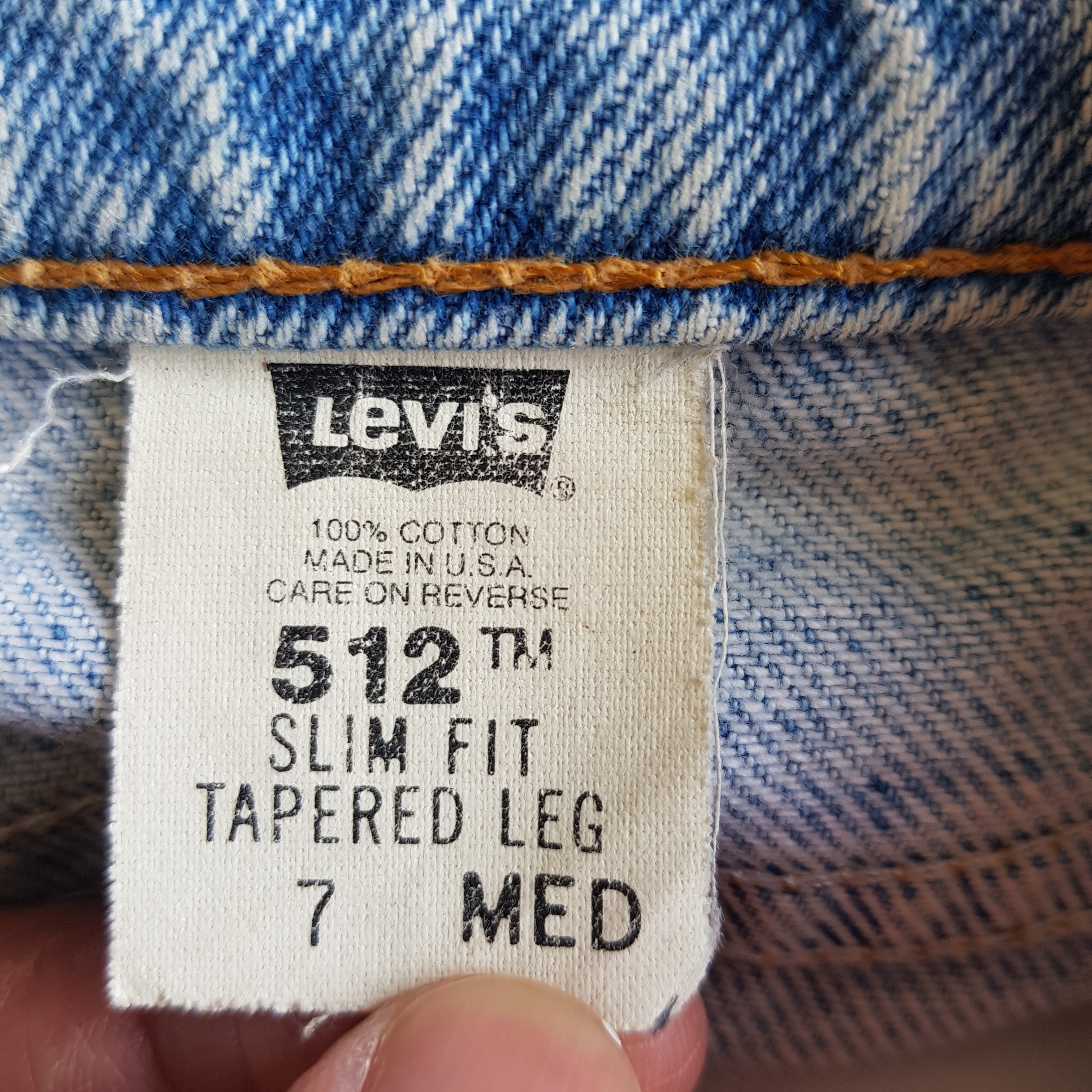 Vintage - Vintage Levis Jeans Dirty Rusty Levis 512 Denim Pants - 10