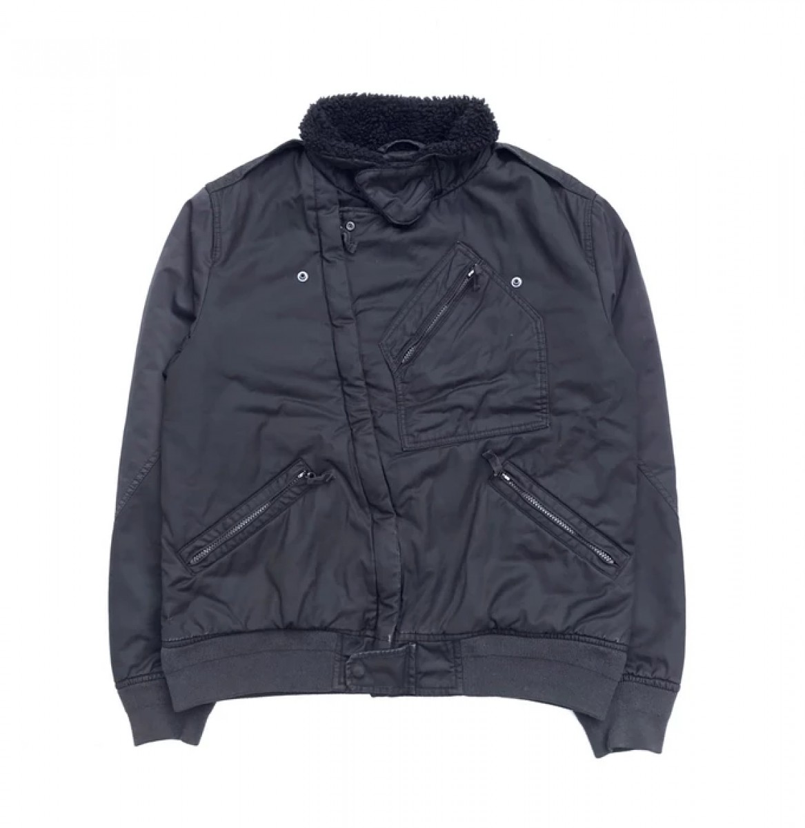 Kiminori Morishita - Stoked Design! Olive Green Bomber Jacket - 1
