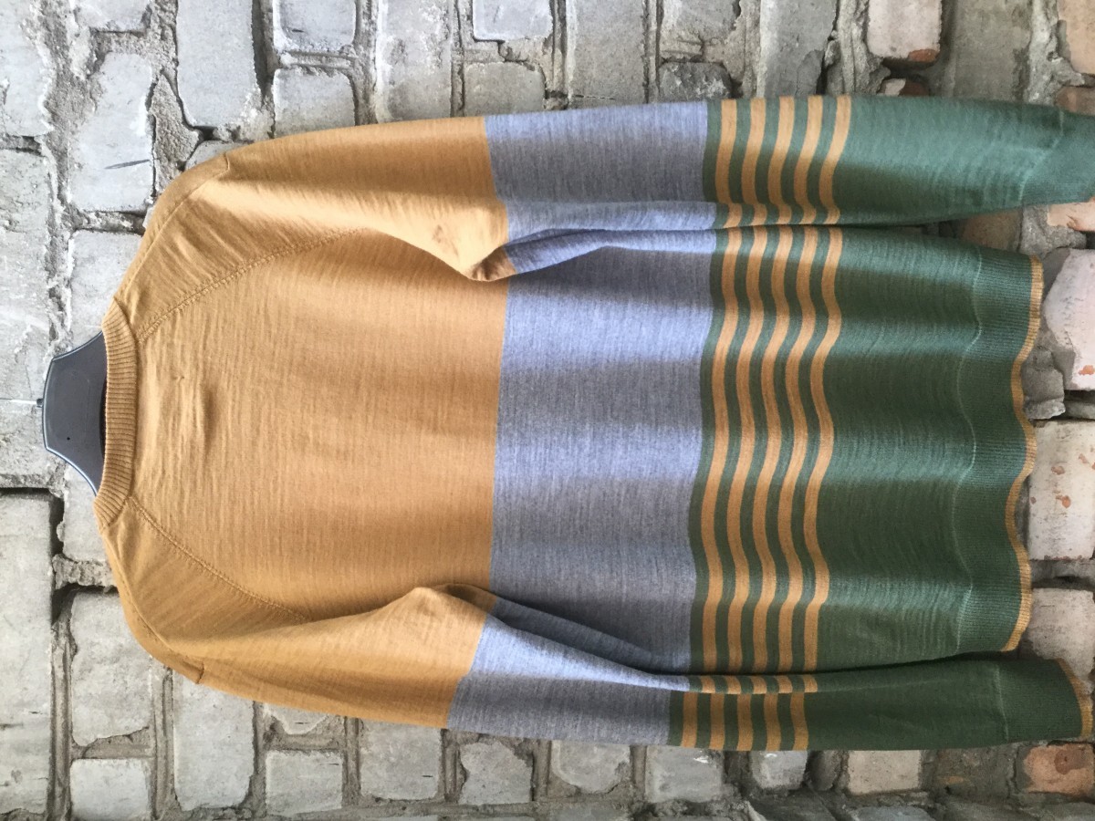 Fuck K4907 striped sweater - 4