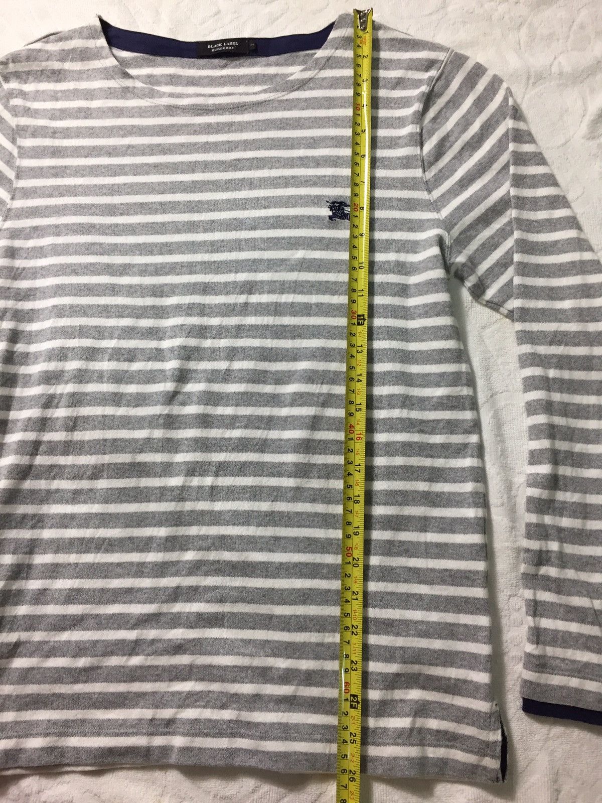 Burberry Stripes Black Label L/S Shirt - 8