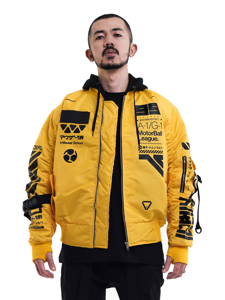 Machine56™ M56/MS-BOMBER D1 'YELLOW' M56® ./©2OO2-2O2X - 5
