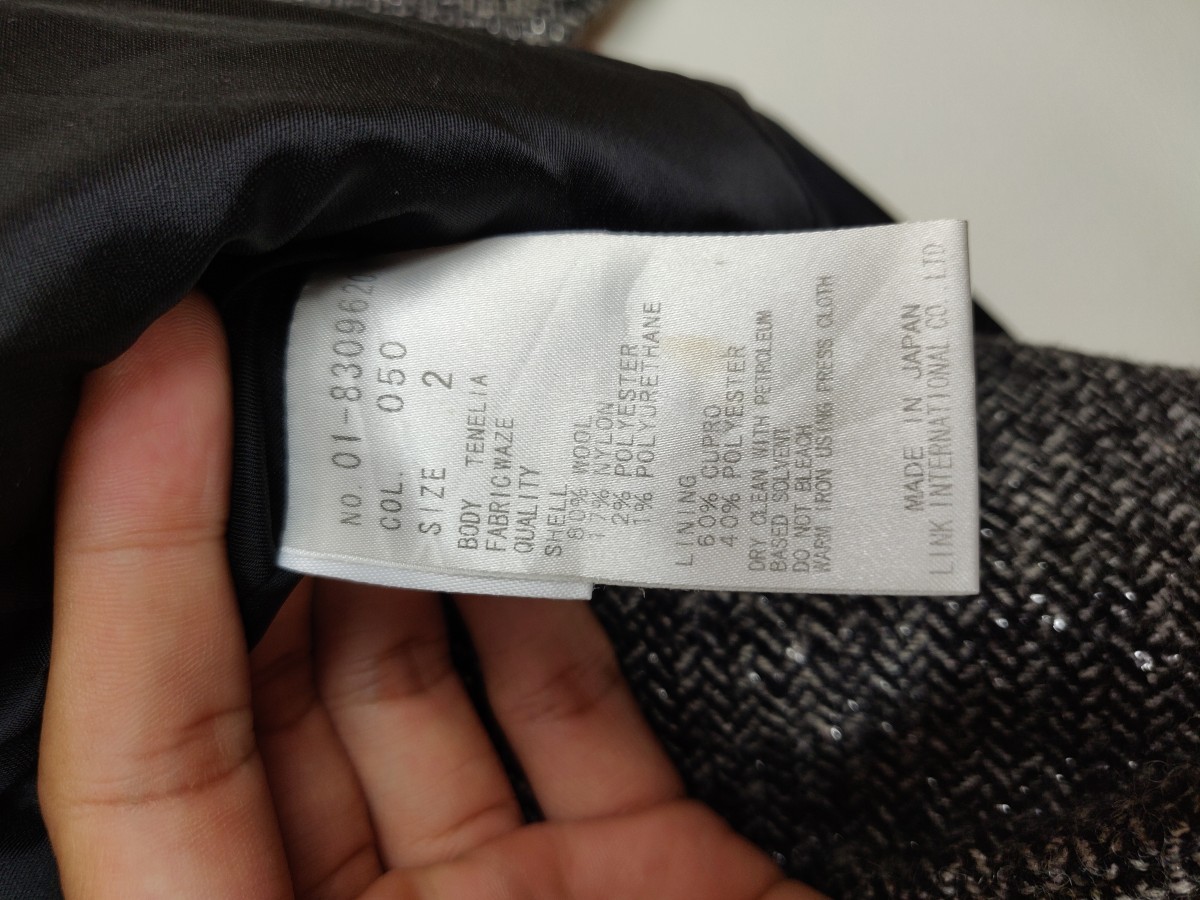 Shades Of Grey - Tenelia Double Breast Coat Jacket Tops Femme 41 - 6