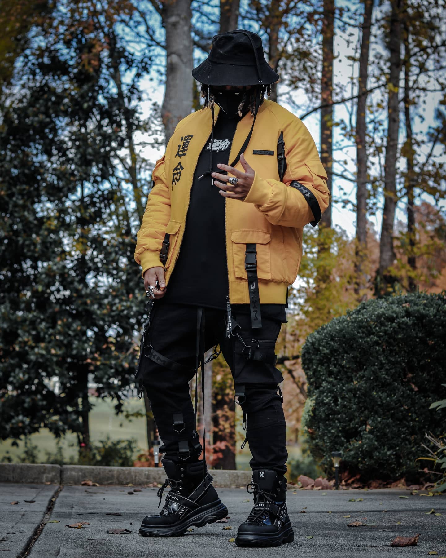 DXXMLIFE S2 Utility Bxmber Jacket Yellow (2021) - 6