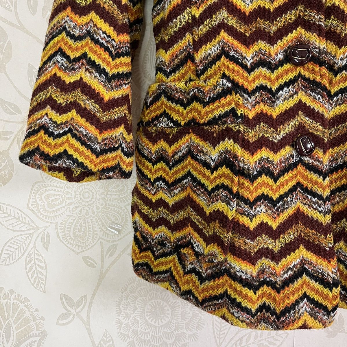 Vintage Pret & Porter Knit Inspired By Coogi Sweater Japan - 8