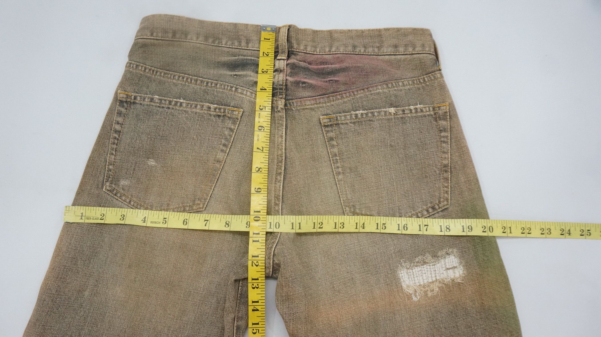 TAKEO KIKUCHI Distressed Vintage Jeans - 12