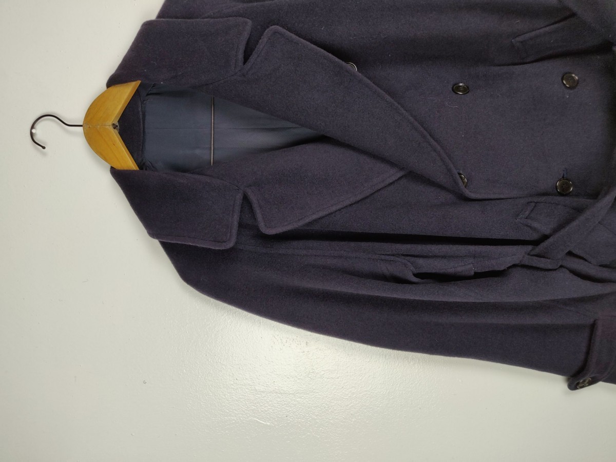 Heavy Double Breast Heavy Coat Jacket - 3