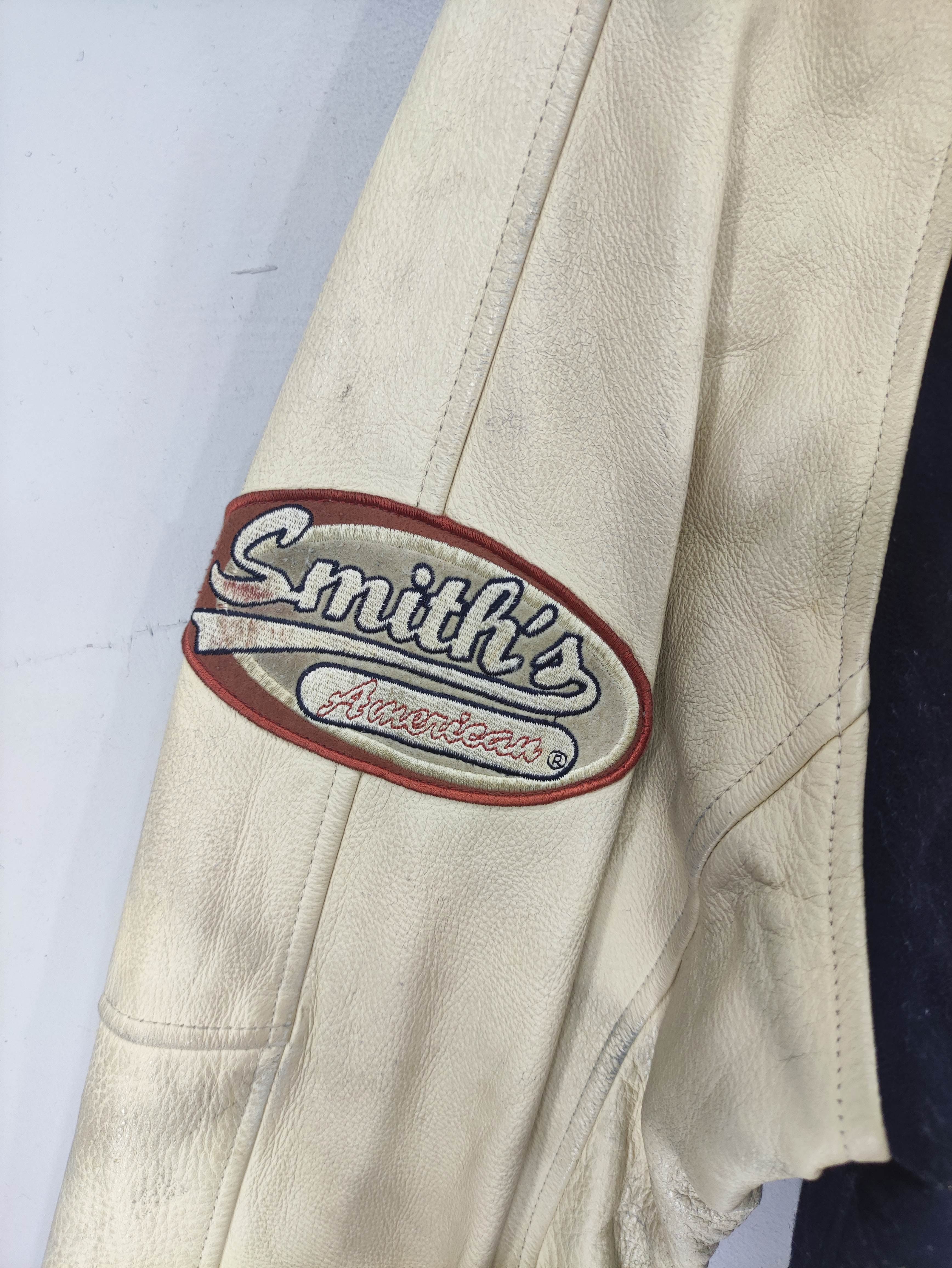 Vintage Smith's American Varsity Jacket Sleeve Leather - 2