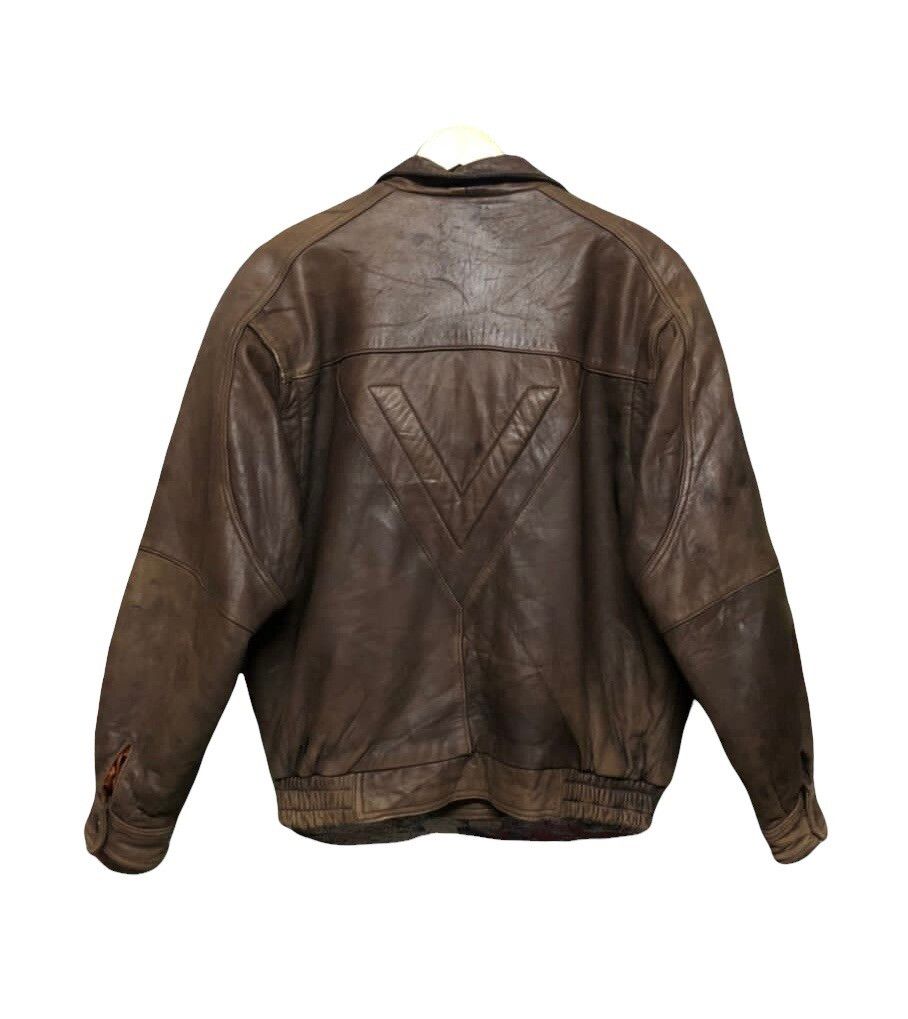 Vtg🔥Valentino Leather Jacket - 1