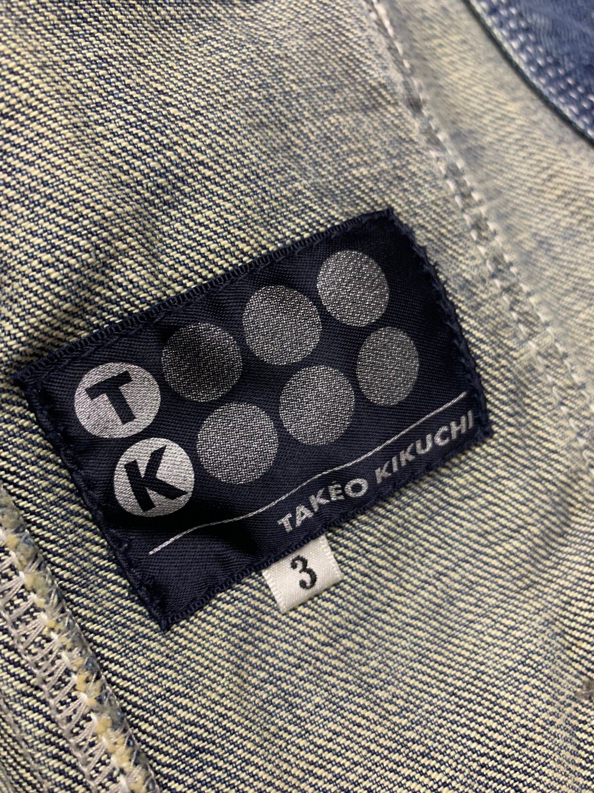 Japanese Brand TAKEO KIKUCI Patchwork Denim Workwear - 7