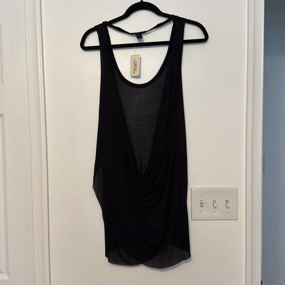 Forever 21 Sheer Drapey Crossover Back Tank - 11