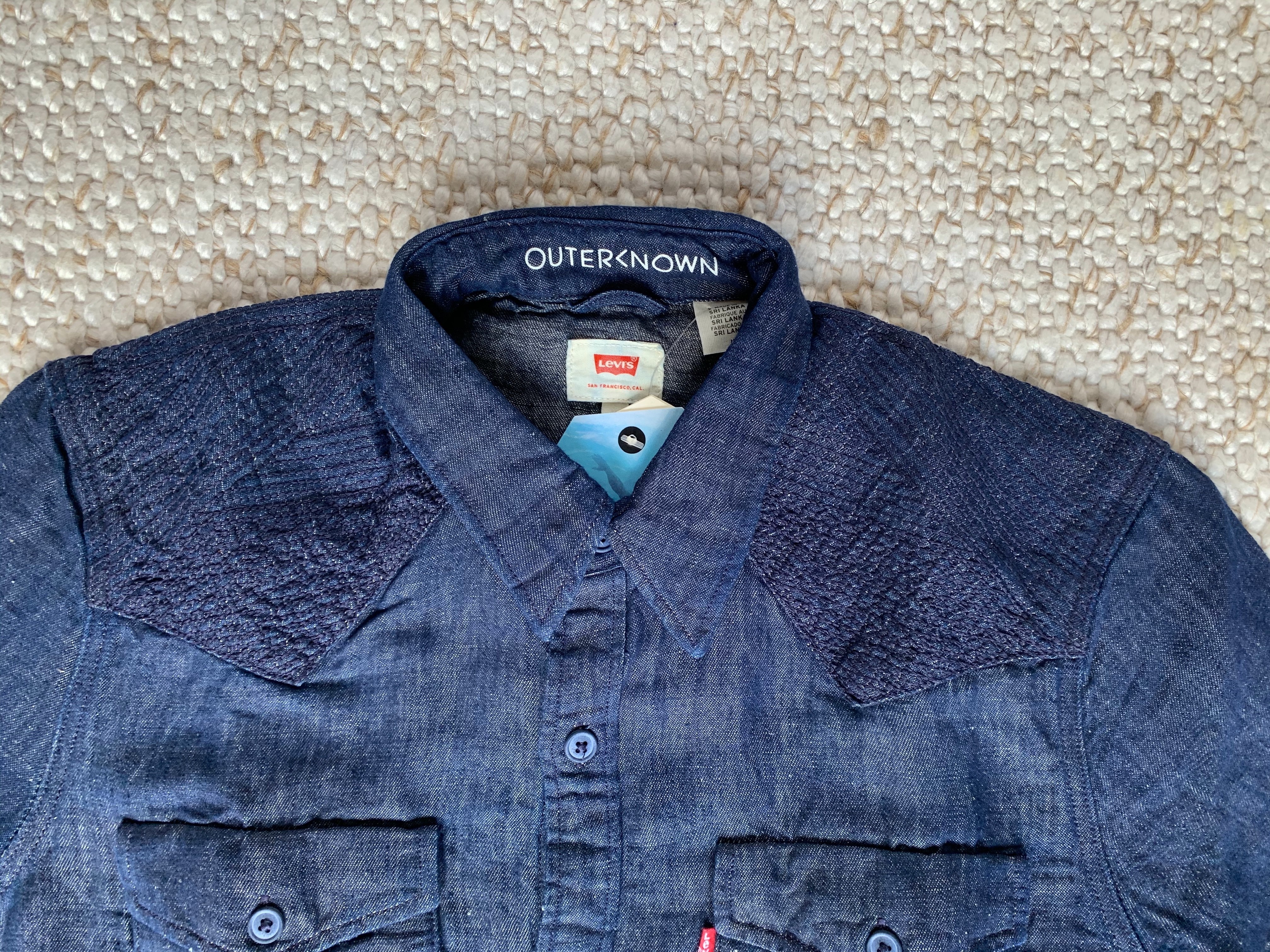Outerknown - NWT $128 - Outerknown X Levi's Western w/ Stitched Yoke - 2